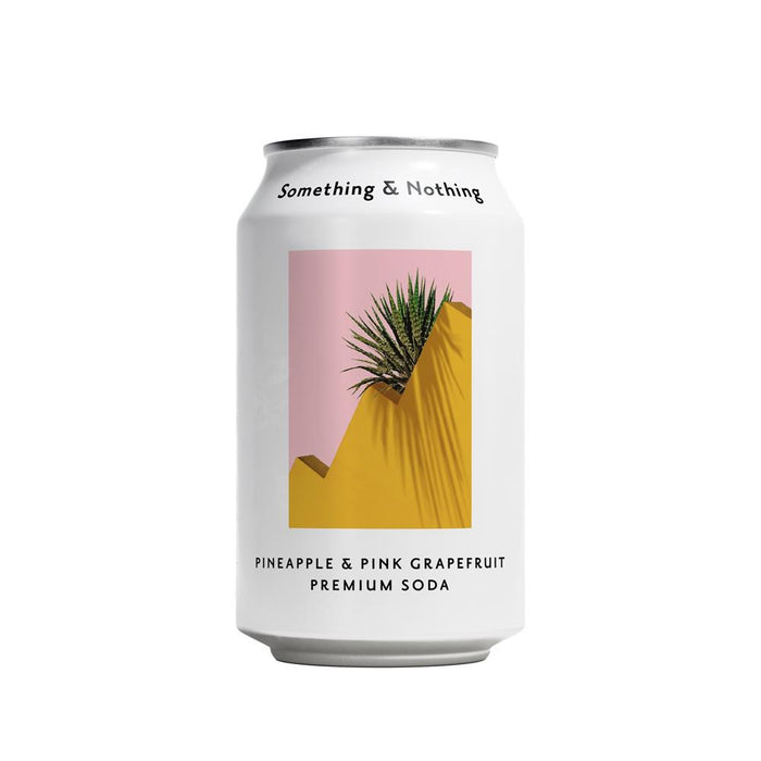 Something & Nothing Pineapple & Pink Grapefruit 330ml