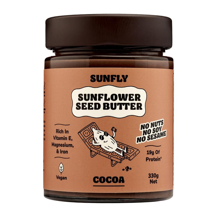 Sunfly Cocoa Sunflower Seed Butter 330g