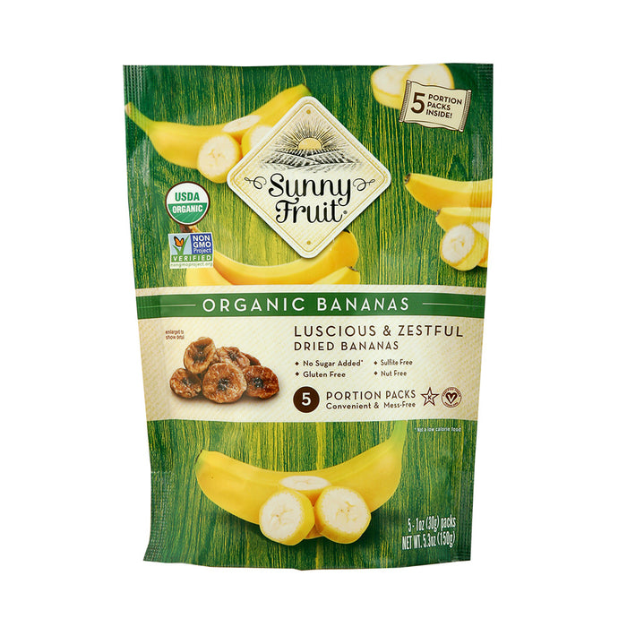 Sunny Fruit Dried Soft Banana Multipack 5 x 30g