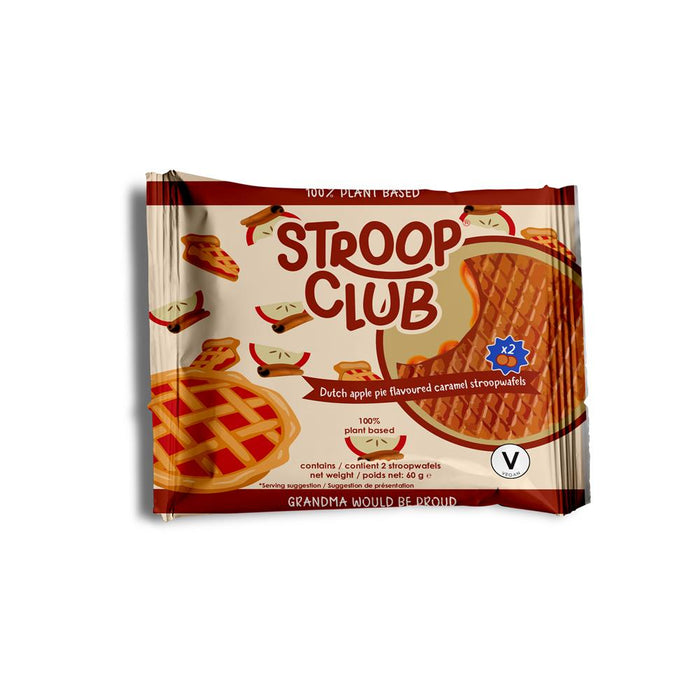 Stroop Club Apple Pie Caramel Stroopwafel 60g