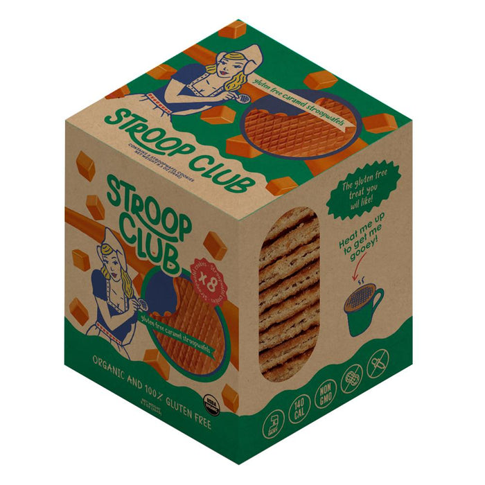 Stroop Club Caramel Stroopwafel 8 Pack 264g