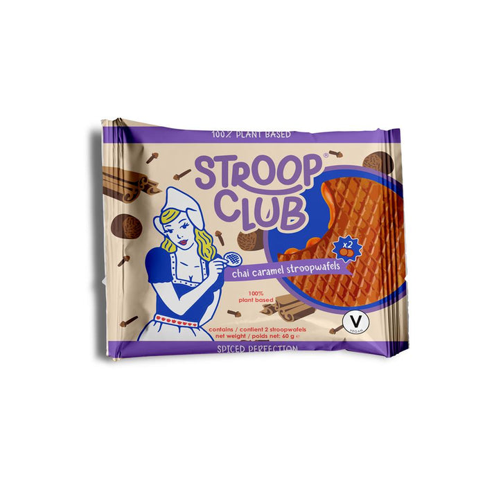Stroop Club Chai Caramel Stroopwafel 60g