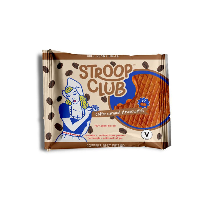 Stroop Club Coffee Caramel Stroopwafel 60g