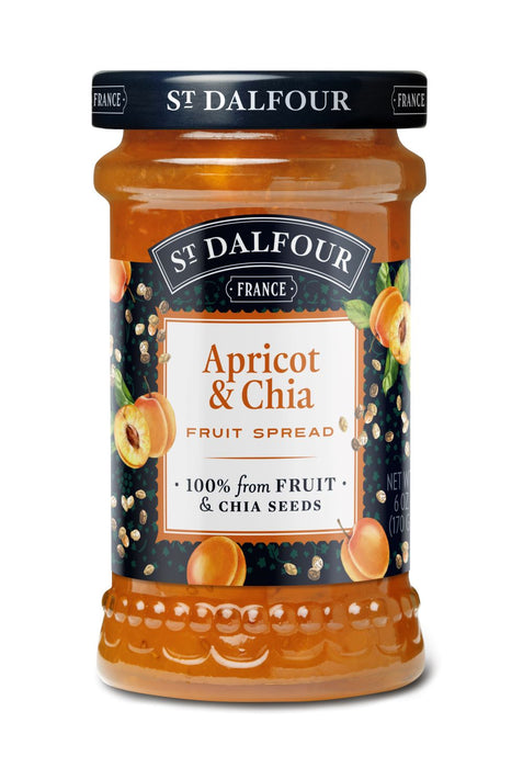 St Dalfour Superfruit Apricot & Chia 170g