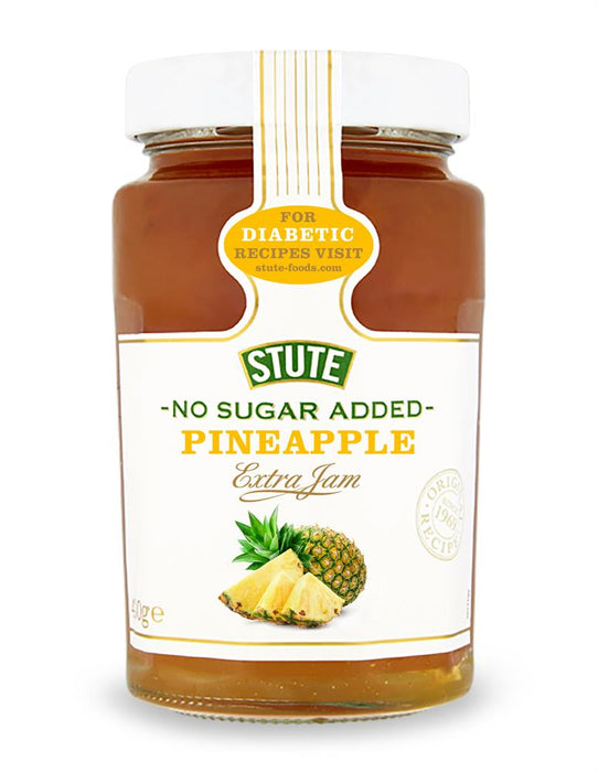 Stute Pineapple Jam No Sugar Added 430g