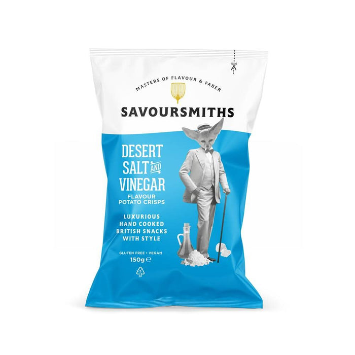 Savoursmiths Desert Salt Vinegar Crisps 150g