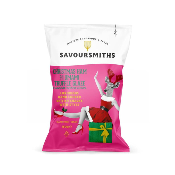 Savoursmiths Christmas Ham & Glaze Crisps 150g