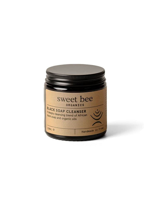 Sweet Bee Organics Black Soap Cleanser 120g