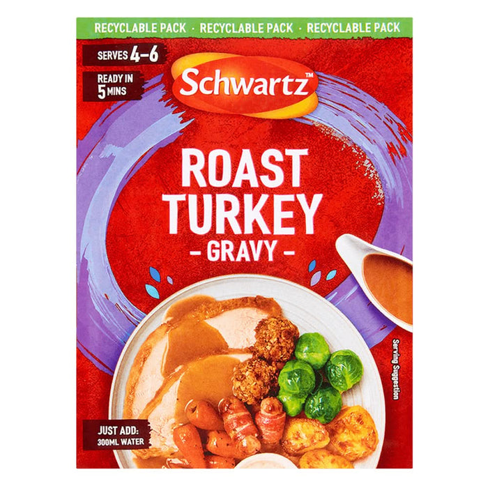 Schwartz Roast Turkey Gravy Mix 25g