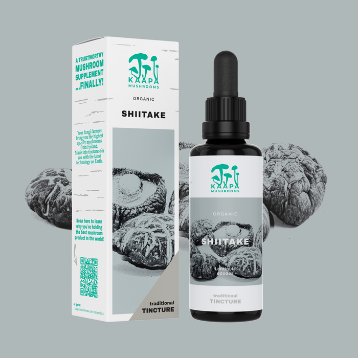 Kaapa Shiitake Mushroom Organic Tincture 50ml
