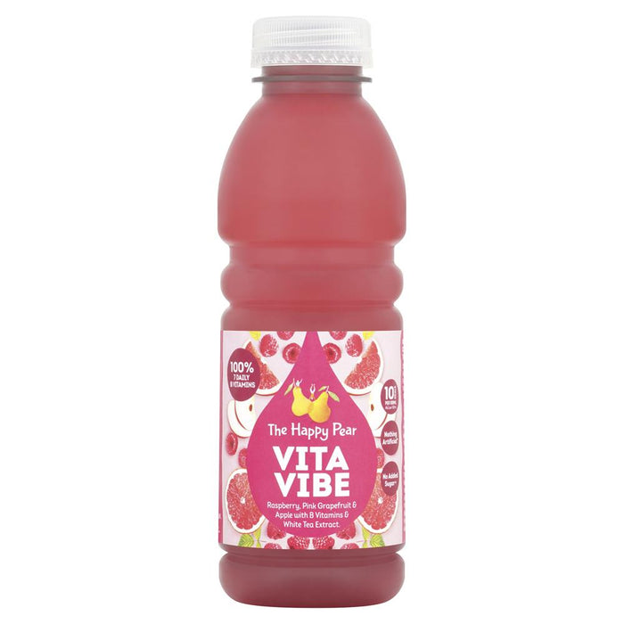 The Happy Pear Vita Vibe Raspberry Grapefruit Apple 500ml