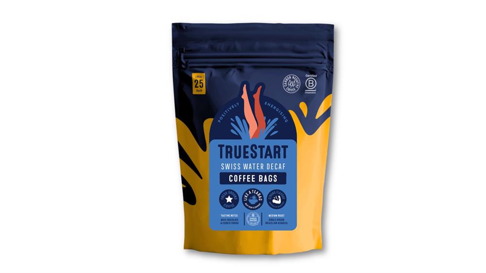 Truestart Coffee Loose Coffee Bags Decaf