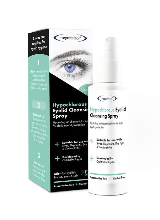 The Eye Doctor Hypochlorous Eyelid Cleansing Spray 100ml