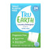 Tru Earth fragrance-free laundry strips, eco-friendly, 24 washes, plastic-free packaging, 8 dividable sheets.