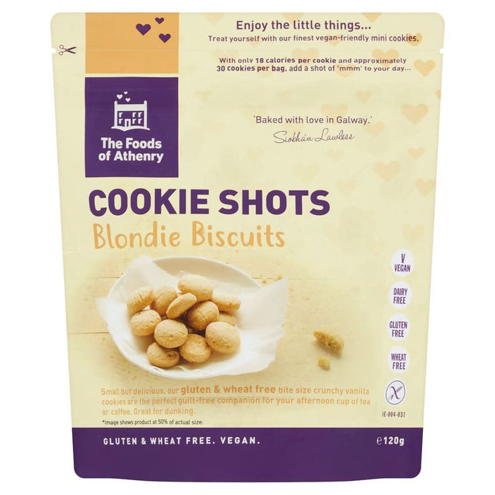 The Foods Of Athenry GF Cookie Shots BLONDIES 100g
