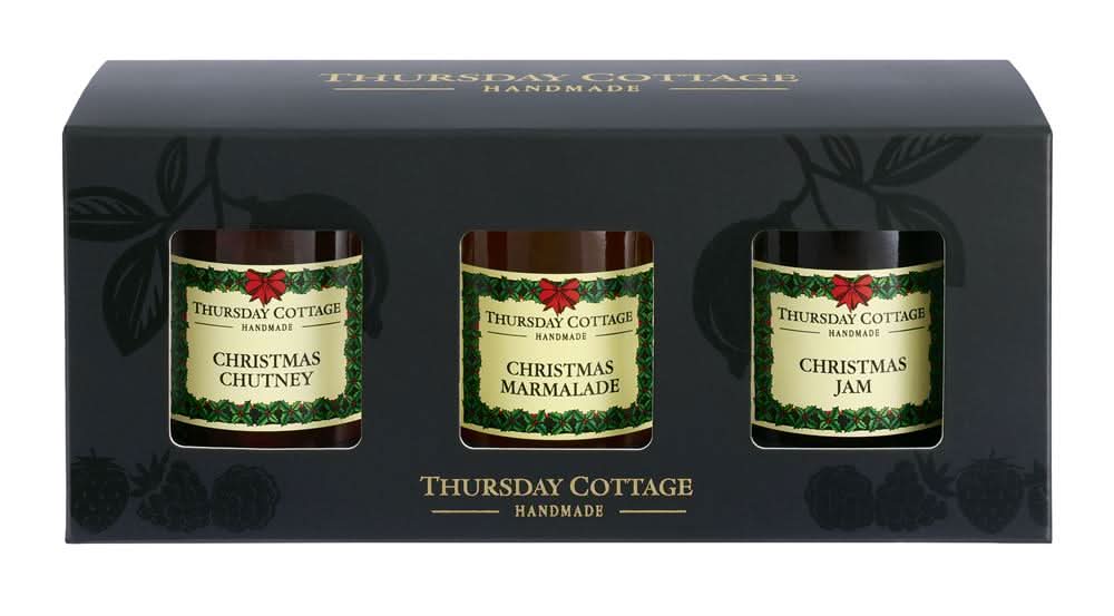Thursday Cottage Deluxe Christmas Trio Gift 336g