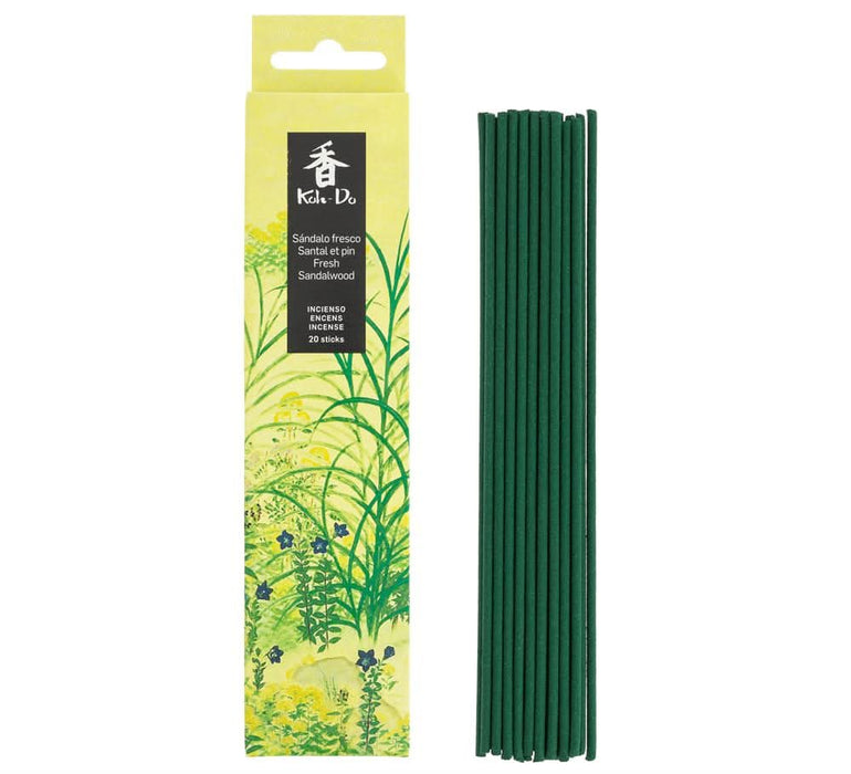 Tierra Zen KohDo Incense Fresh Sandalwood 20 Sticks