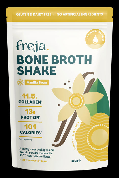 Freja Bone Broth Shake Vanilla 300g