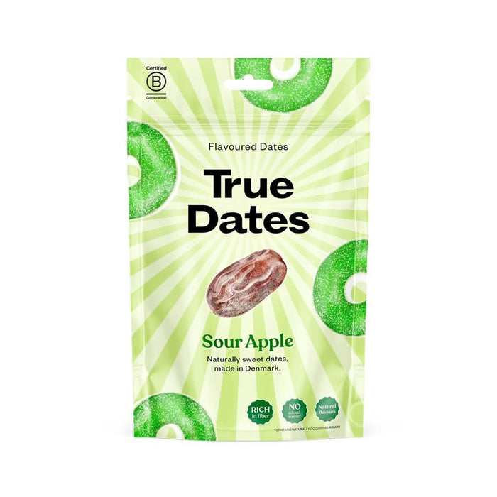 True Gum Dates Sour Apple 100g