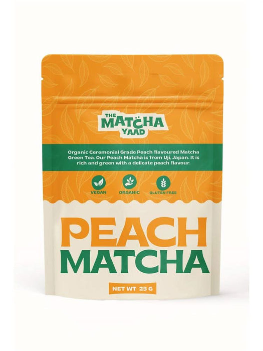 The Matcha Yaad Organic Peach Matcha 25g