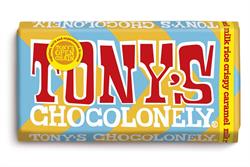 Tony's Chocolonely Tony's Milk Choc Caramel Rice Crisp 180g