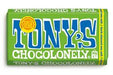 Tony's Chocolonely Dark Almond Sea Salt Choc Bar 90g