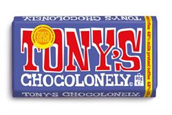 Tonys Chocolonely 42% Milk Pretzel Toffee Choc Bar 90g