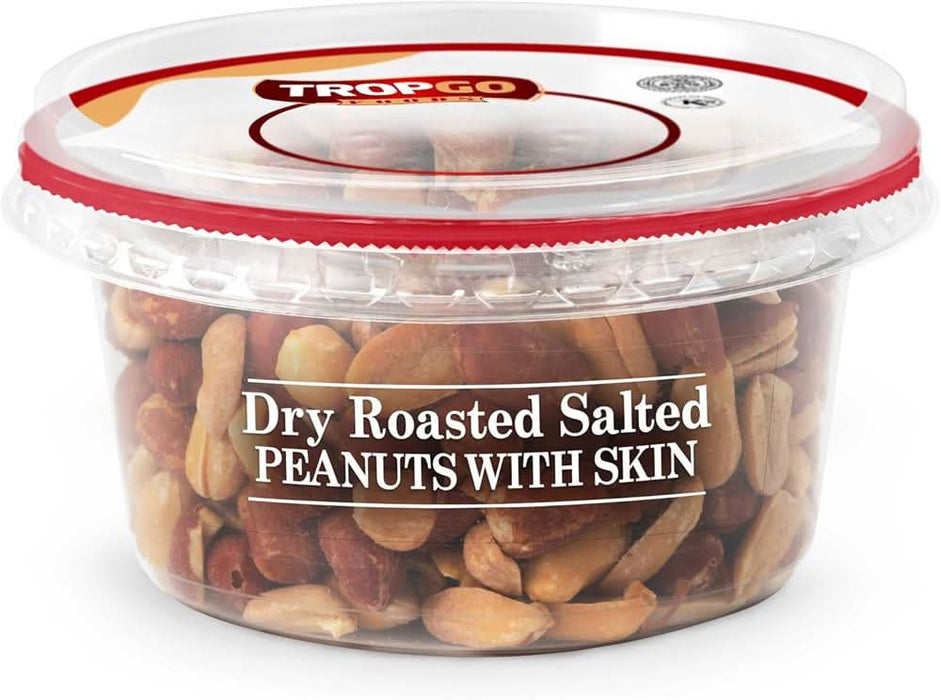 Tropgo Foods Roasted Salted Peanuts 200g
