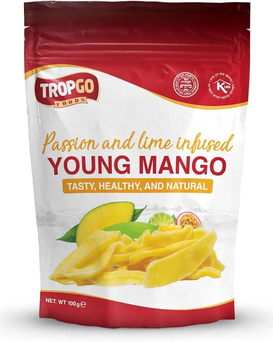 Tropgo Foods Mango Infused Passion & Lime 100g