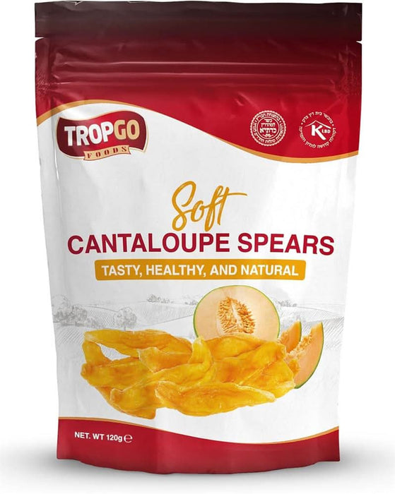 Tropgo Foods Soft Cantaloupe Spears 120g