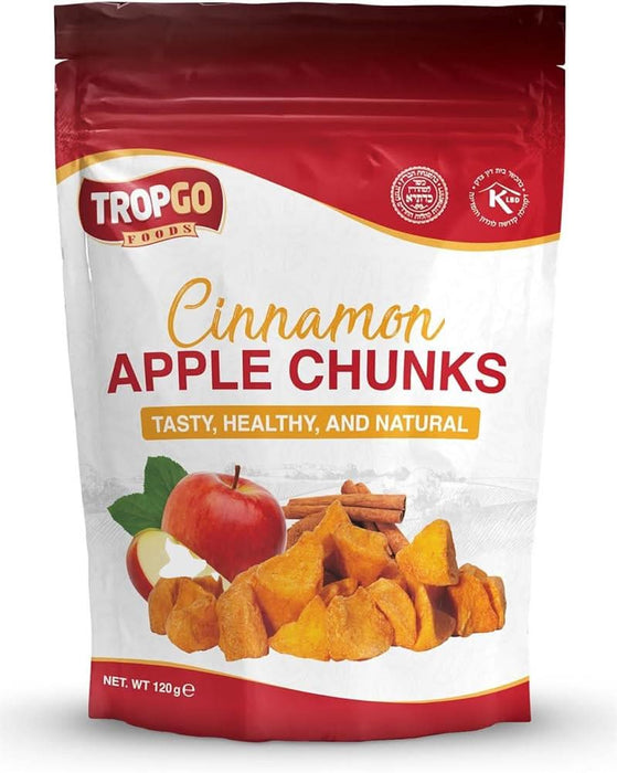Tropgo Foods Dried Cinnamon Apple Chunks 120g
