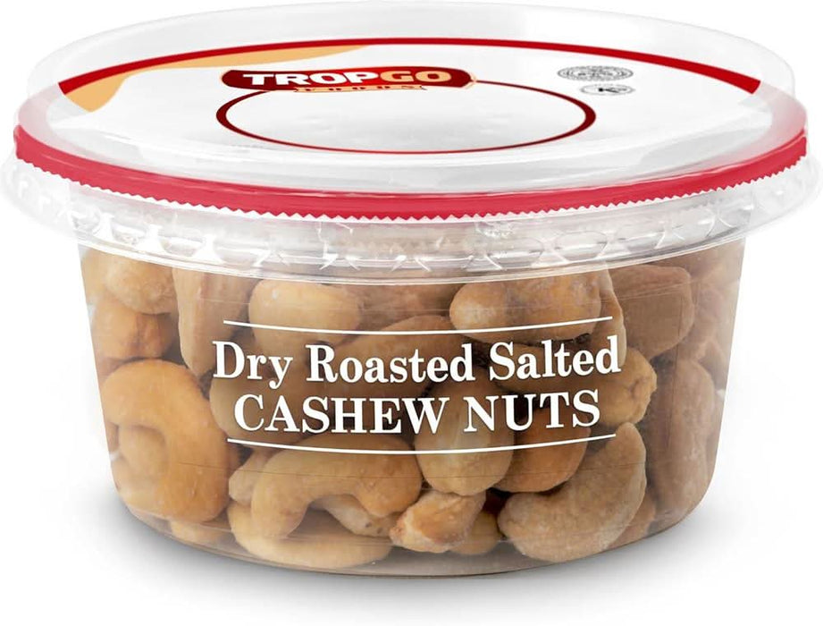 Tropgo Foods Roasted Salted Cashews 180g