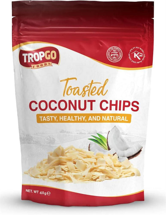 Tropgo Foods Toasted Coconut Chips 40g