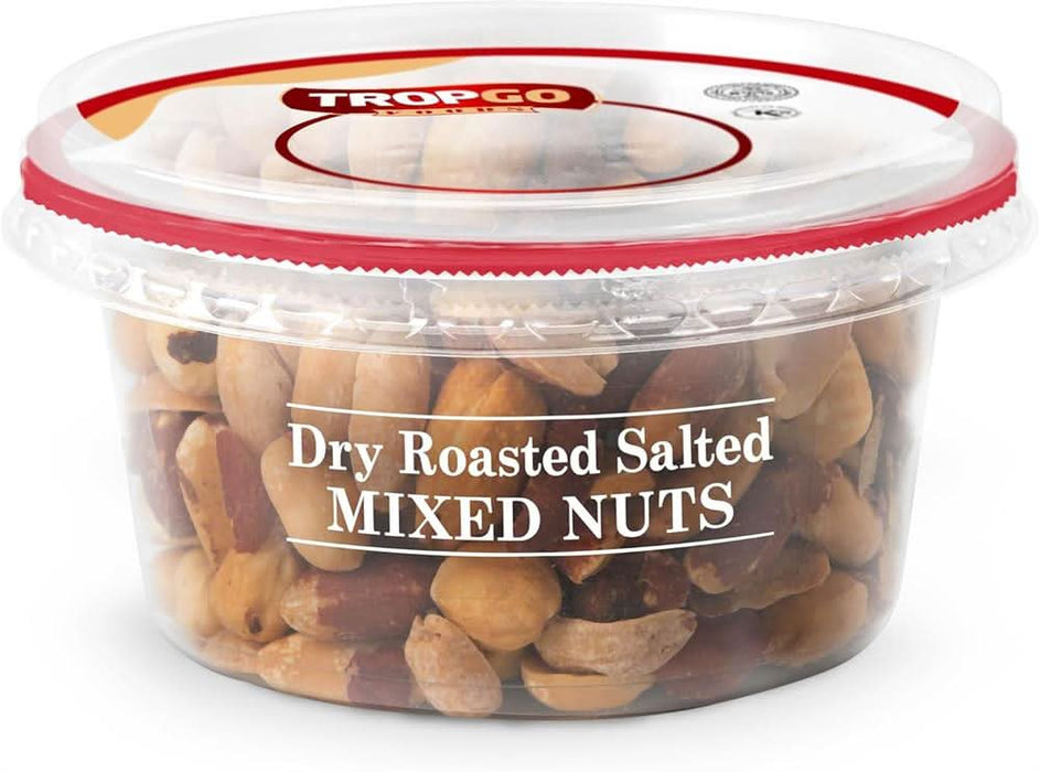 Tropgo Foods Roasted Salted Mixed Nuts 190g