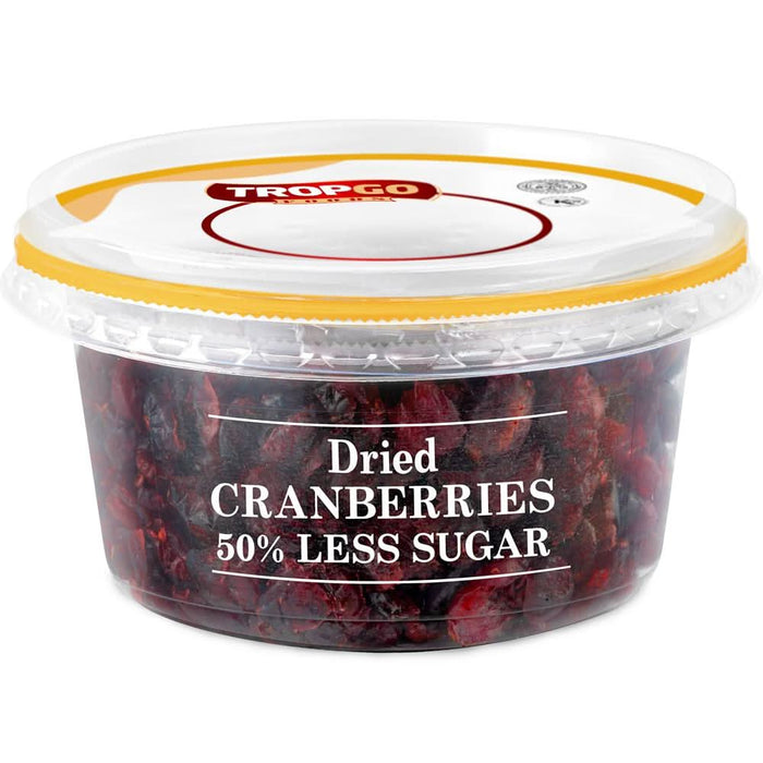 Tropgo Foods Dried Cranberries Reduced Suga 190g
