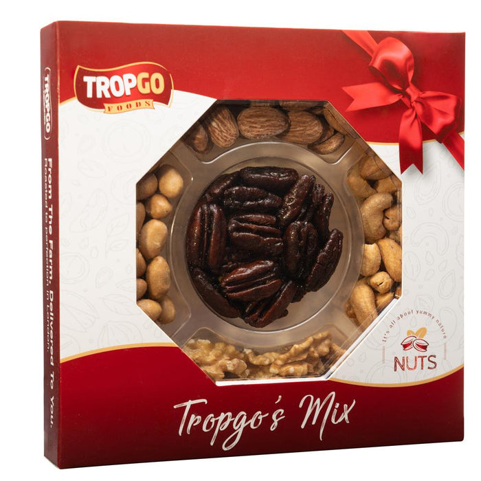 Tropgo Foods Roasted Nuts Gift Box 250g