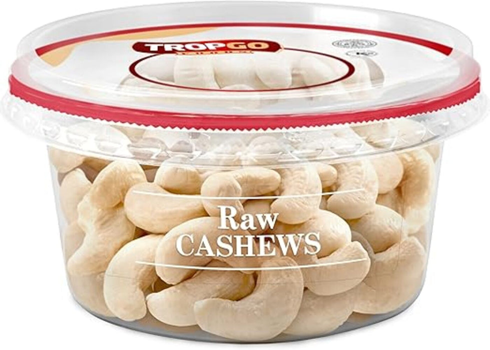 Tropgo Raw Cashews 180g
