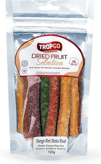 Tropgo Foods Mango Mini Sticks 120g