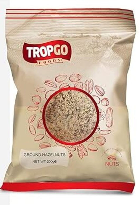 Tropgo Ground Hazelnuts 200g