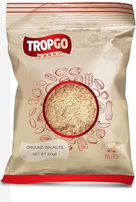 Tropgo Ground Walnuts 200g