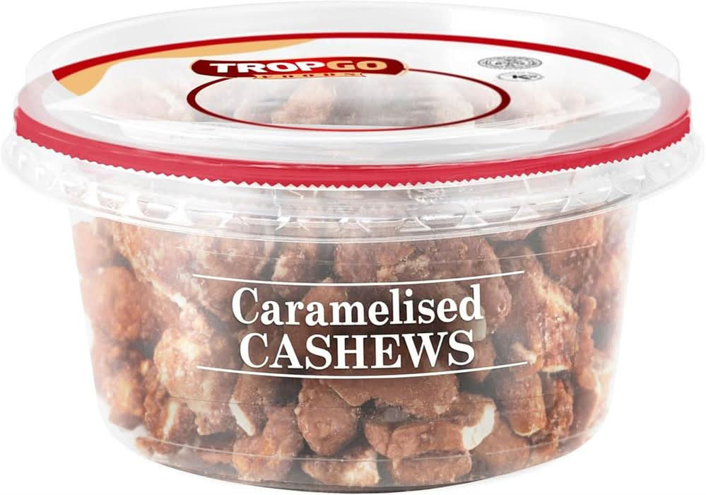 Tropgo Foods Caramelised Cashews 180g