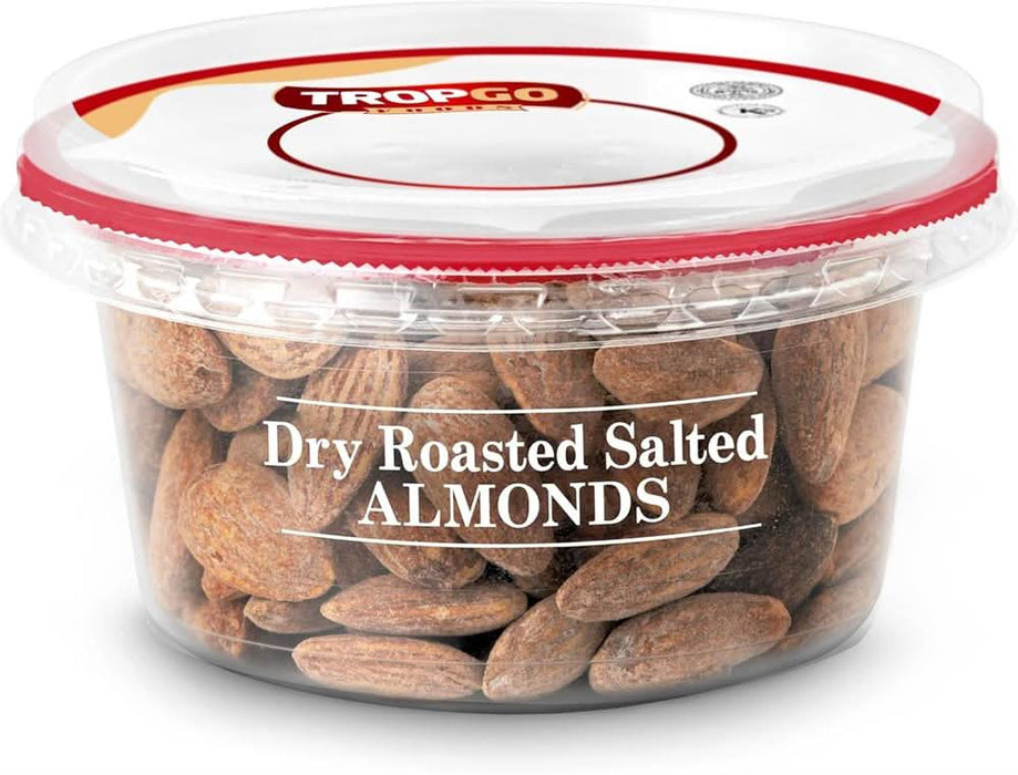 Tropgo Foods Roasted Salted Almonds 180g