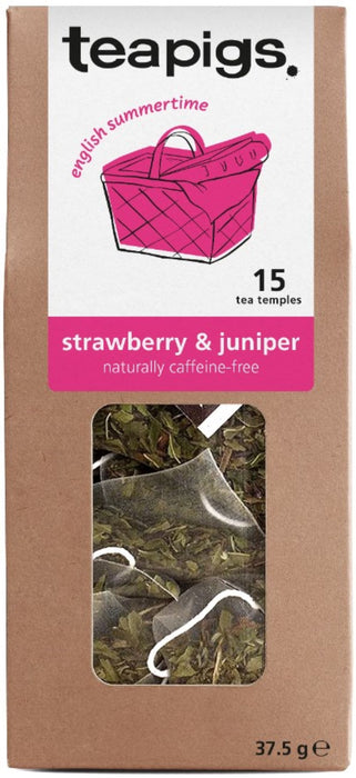 Teapigs Strawberry & Juniper Tea 15 Teabags