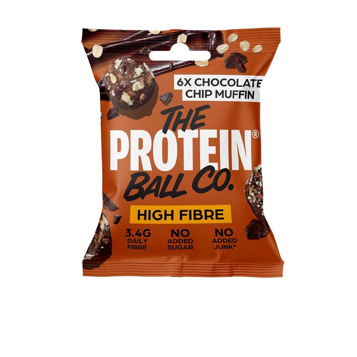 The Protein Ball Co Choc Chip Muffin Balls 45g