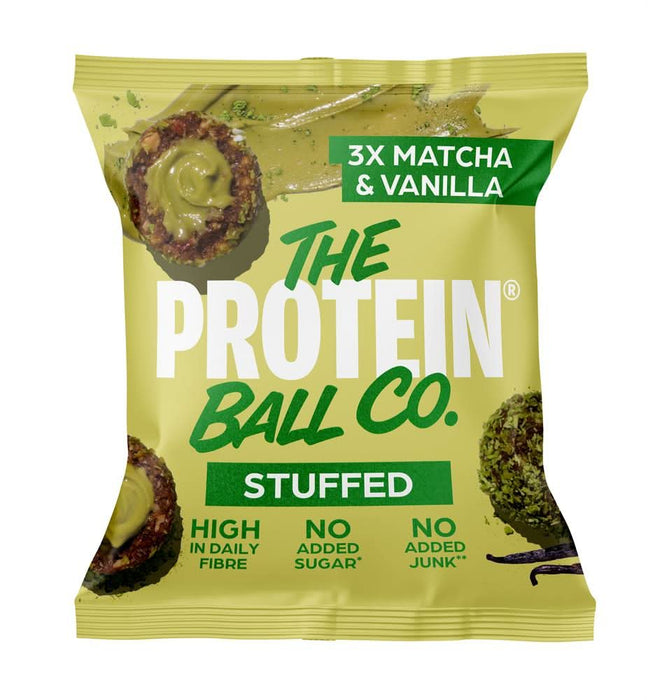 The Protein Ball Co MATCHA & VANILLA - STUFFED 36g