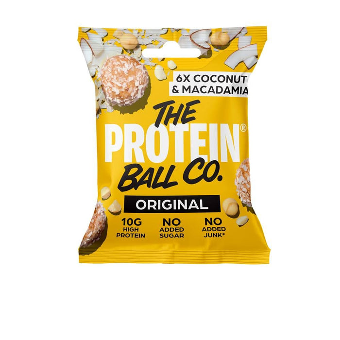 The Protein Ball Co Coconut & Macadamia Balls 45g