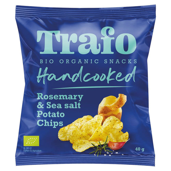 Trafo Organic Rosemary & Salt Crisps 40g