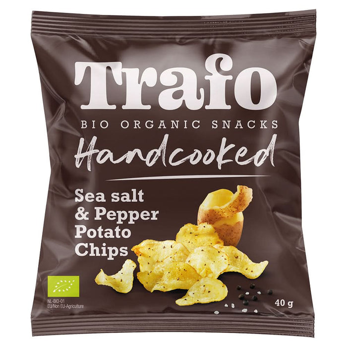 Trafo Organic Salt & Pepper Crisps 40g