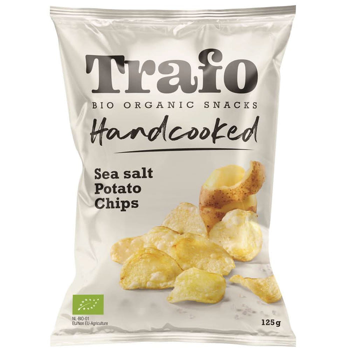 Trafo Org Handcooked Seasalt Crisps 125g