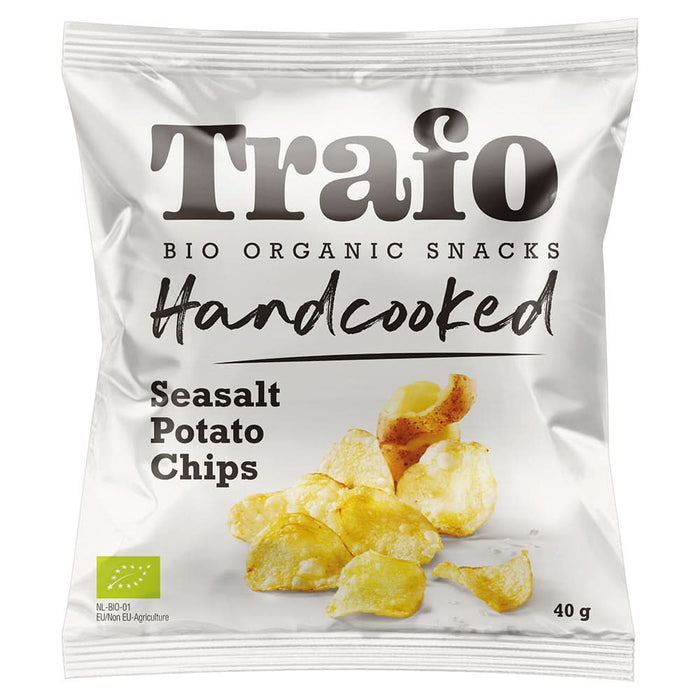 Trafo Org Handcooked Seasalt Crisps 40g